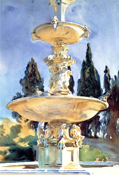 In a Medici Villa John Singer Sargent